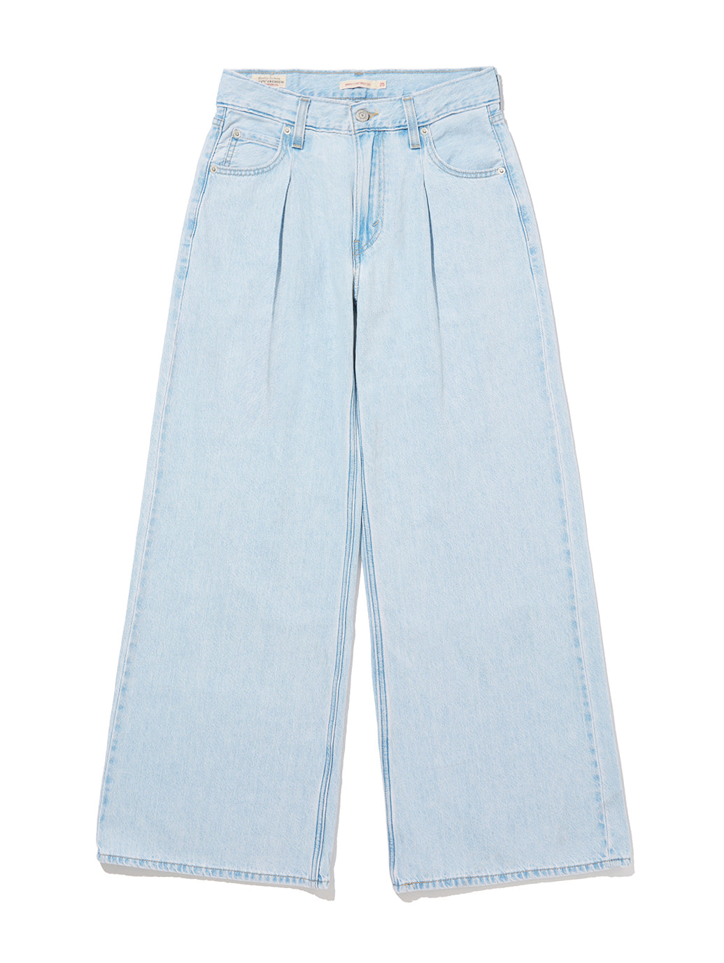 BAGGY DAD WIDE LEG ライトインディゴ NEVER GOING TO CHANGE