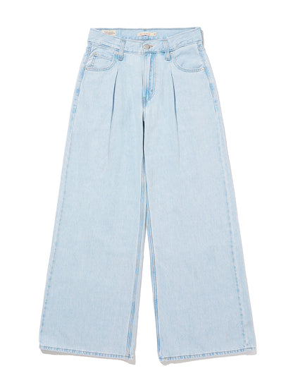 BAGGY DAD WIDE LEG ライトインディゴ NEVER GOING TO CHANGE