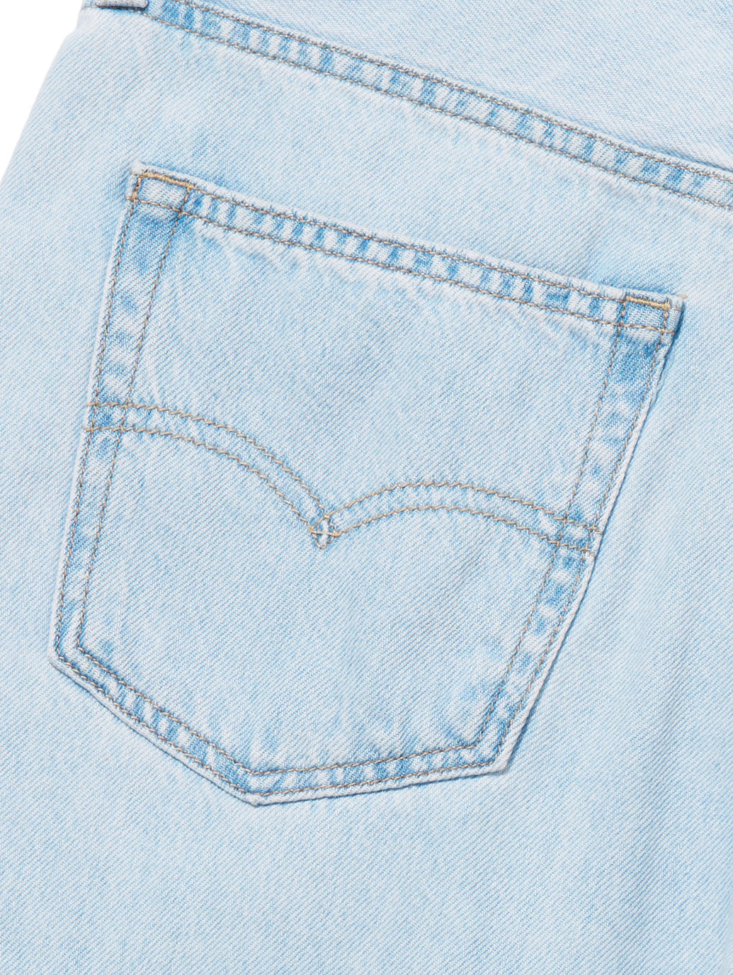 BAGGY DAD WIDE LEG ライトインディゴ NEVER GOING TO CHANGE