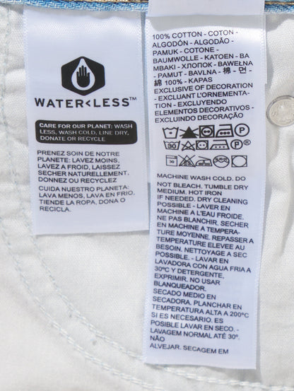 BAGGY DAD WIDE LEG ライトインディゴ NEVER GOING TO CHANGE