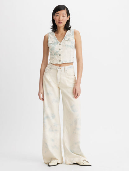 BAGGY DAD WIDE LEG MAYBE BLUE WL