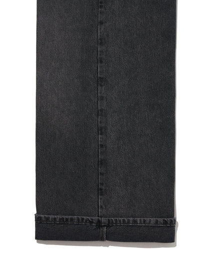 94 BAGGY WIDE LEG ブラック WHERE'S MY PHONE