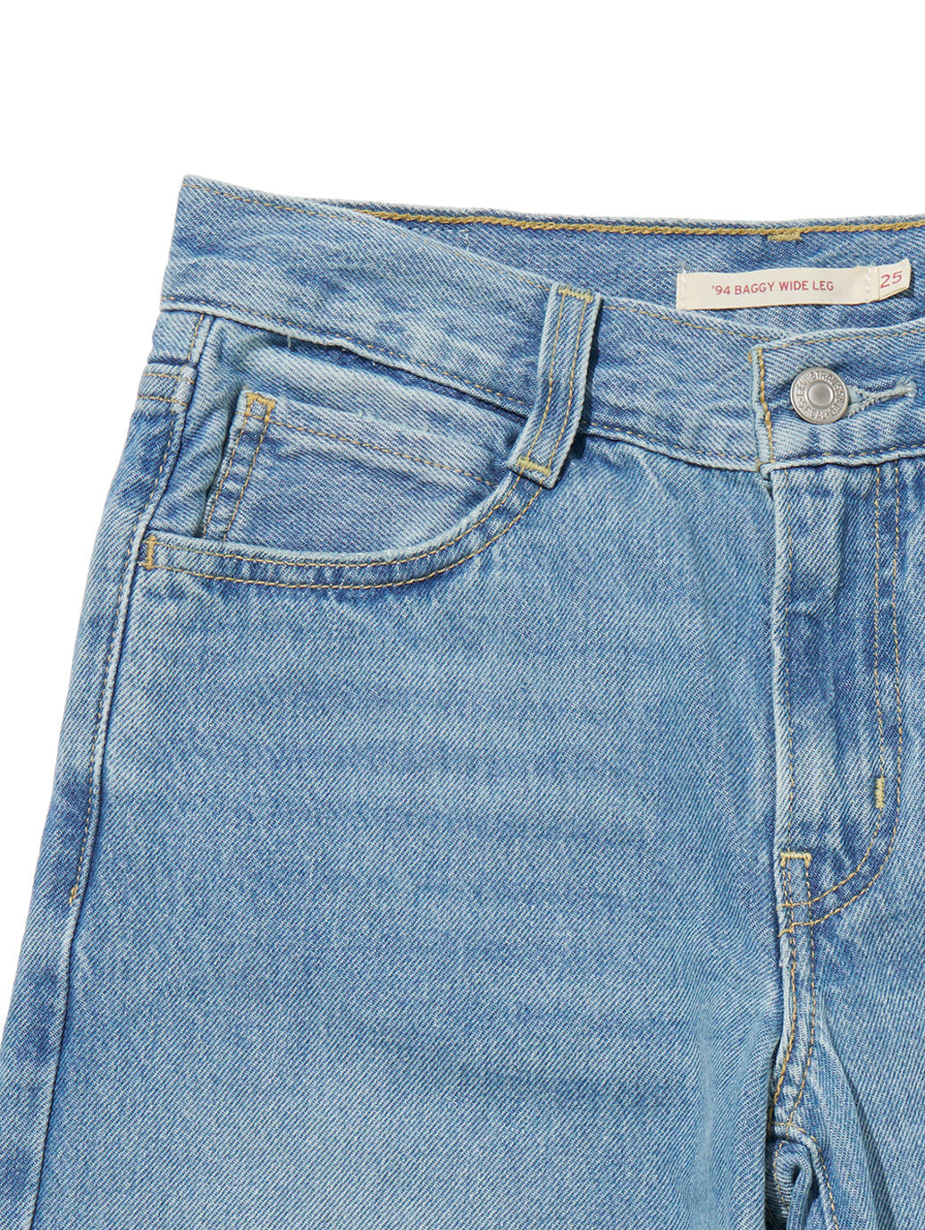 94 BAGGY WIDE LEG ミディアムインディゴ WHAT ELSE CAN IS