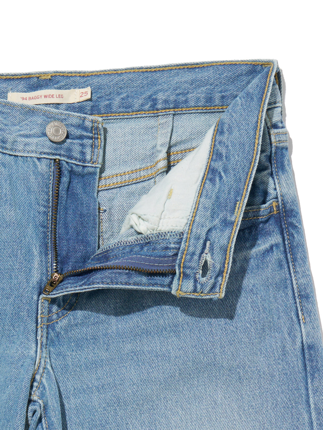 94 BAGGY WIDE LEG ミディアムインディゴ WHAT ELSE CAN IS