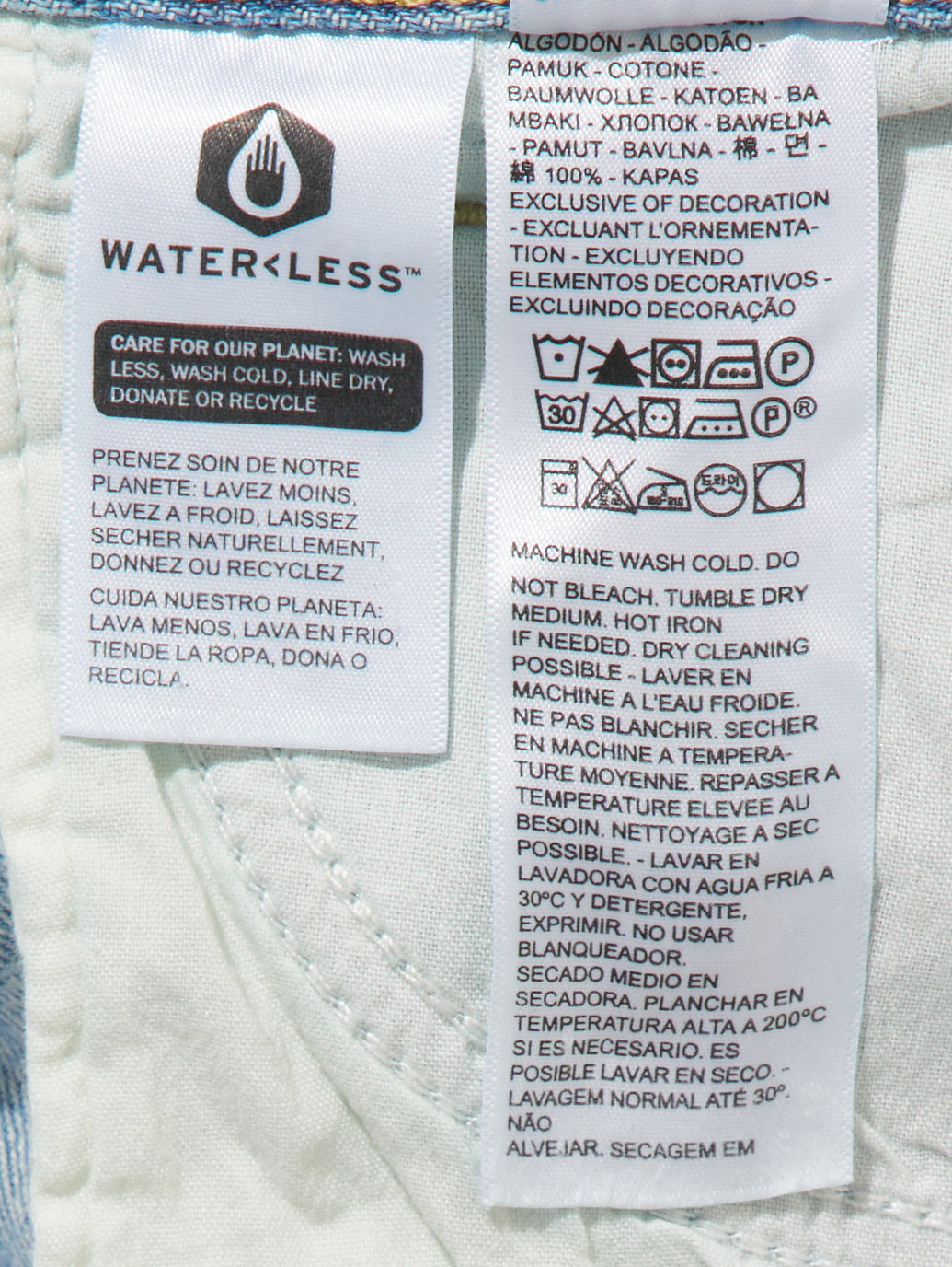 94 BAGGY WIDE LEG ミディアムインディゴ WHAT ELSE CAN IS