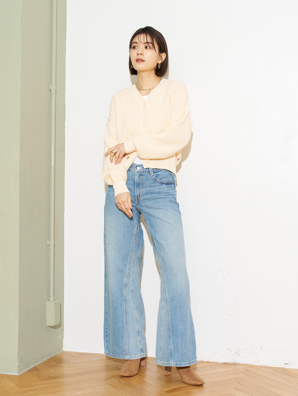 94 BAGGY WIDE LEG ミディアムインディゴ WHAT ELSE CAN IS
