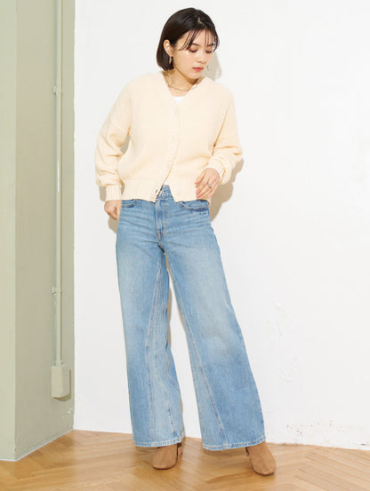 94 BAGGY WIDE LEG ミディアムインディゴ WHAT ELSE CAN IS