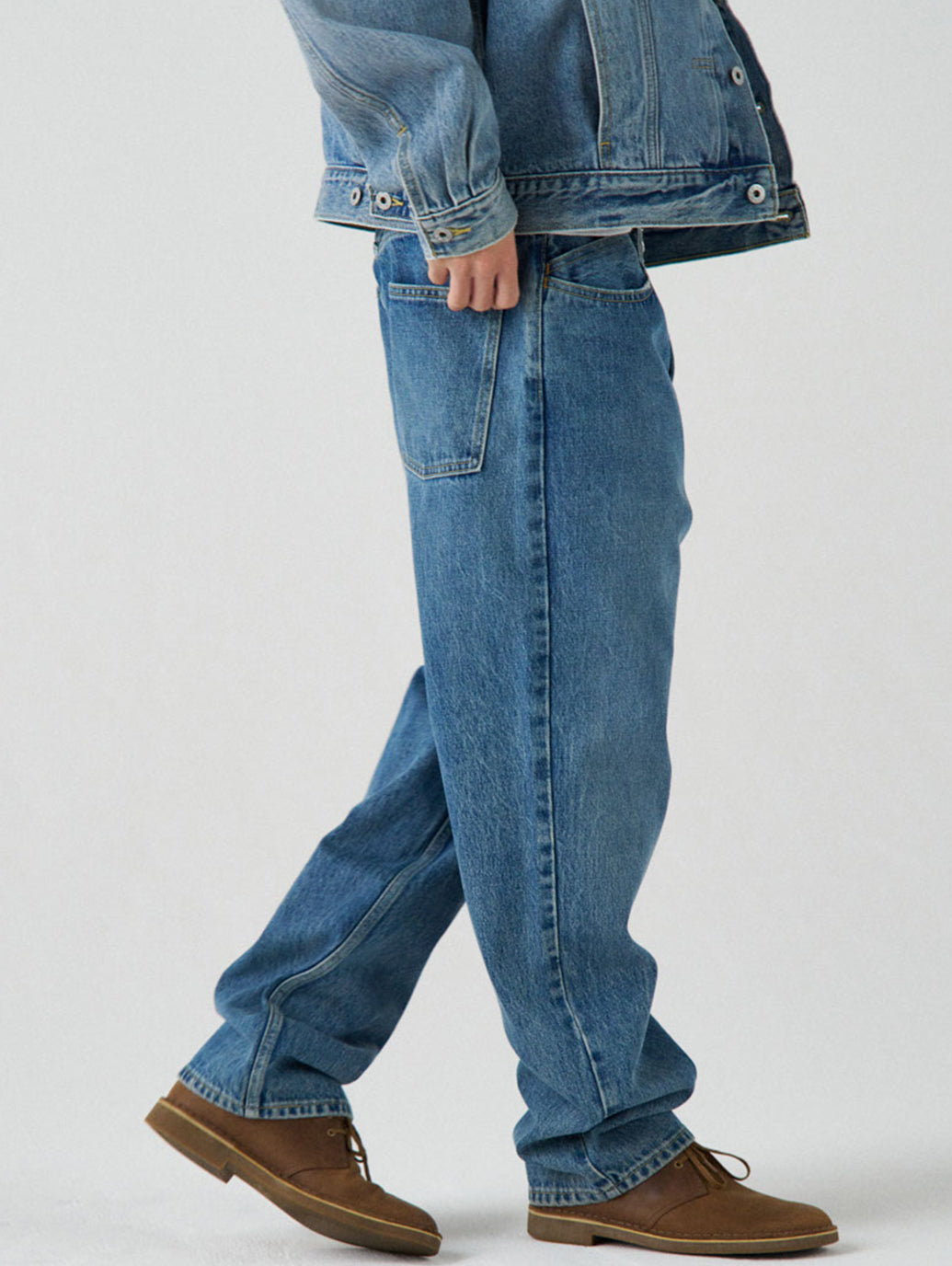 SILVERTAB™ ルーズフィット ミディアムインディゴ HERE FOR VIBES