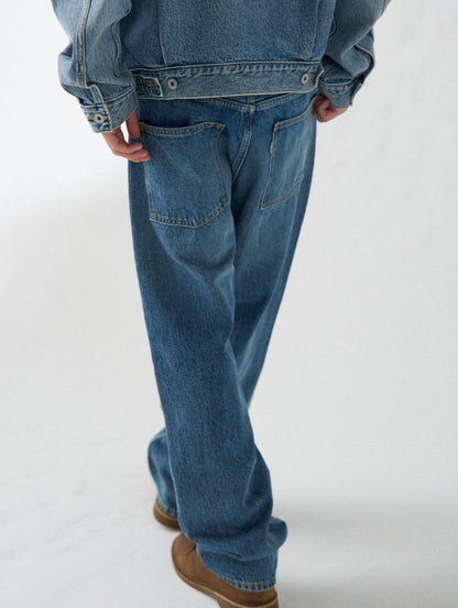 SILVERTAB™ ルーズフィット ミディアムインディゴ HERE FOR VIBES