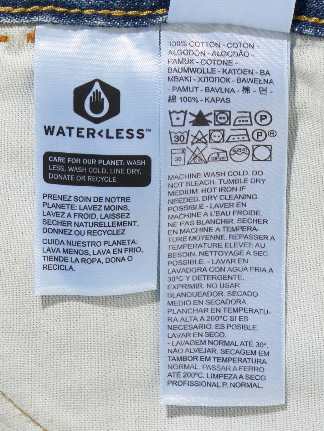 SILVERTAB™ ルーズフィット ミディアムインディゴ HERE FOR VIBES