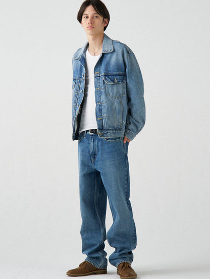 SILVERTAB™ ルーズフィット ミディアムインディゴ HERE FOR VIBES