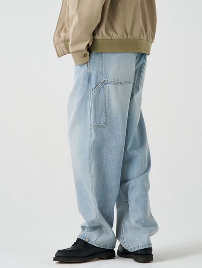 SILVERTAB™ バギーカーペンター ミディアムインディゴ BAG SECURED