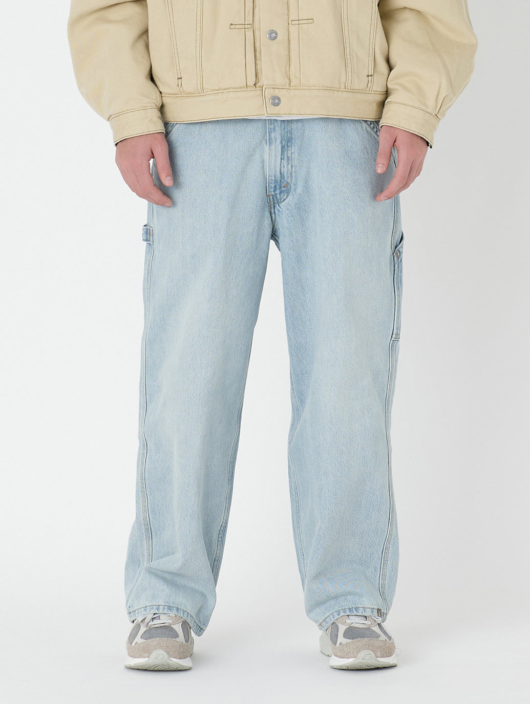 SILVERTAB™ バギーカーペンター ミディアムインディゴ BAG SECURED