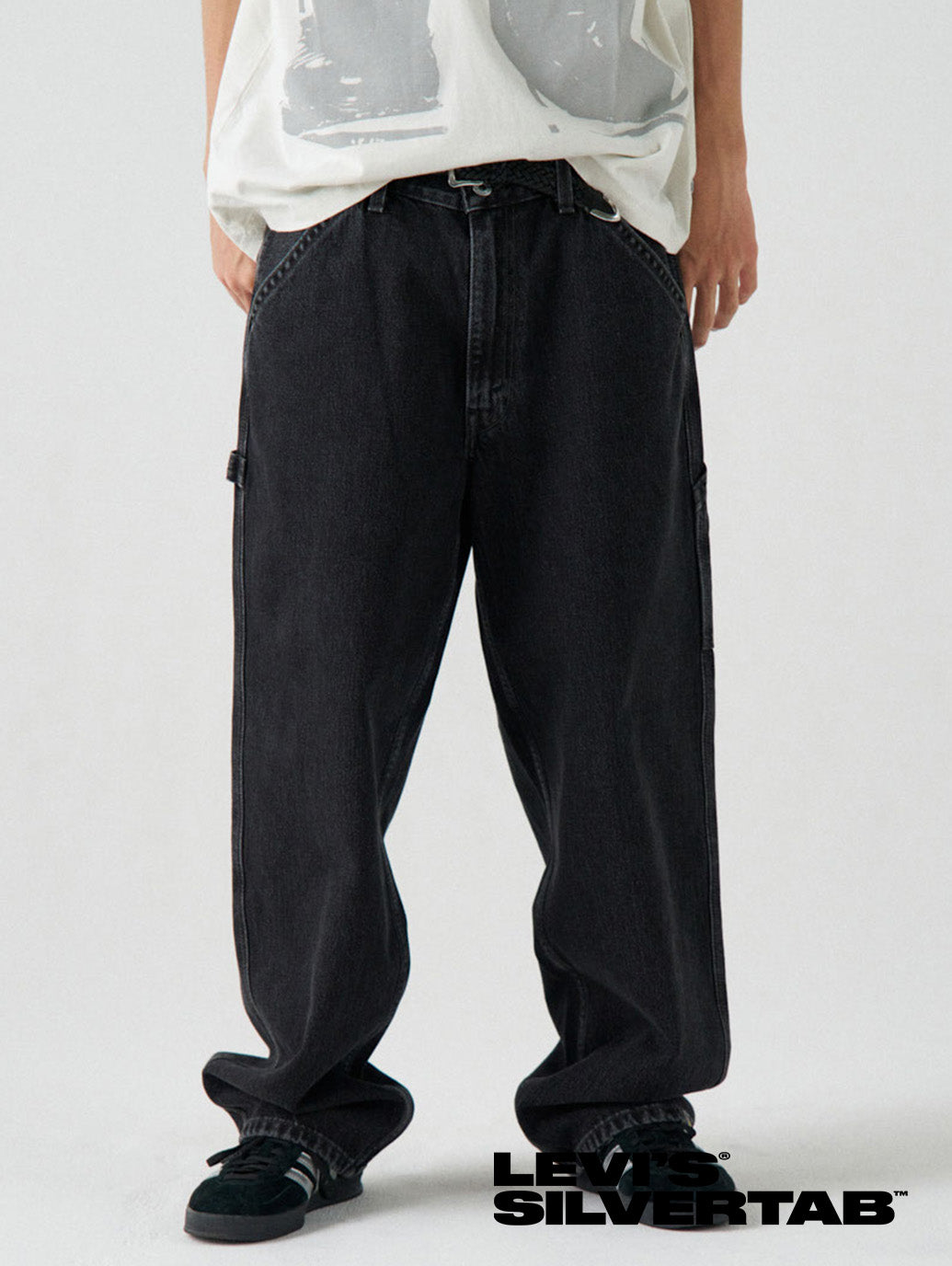 SILVERTAB™ バギーカーペンター ブラック I AM INEVITABLE