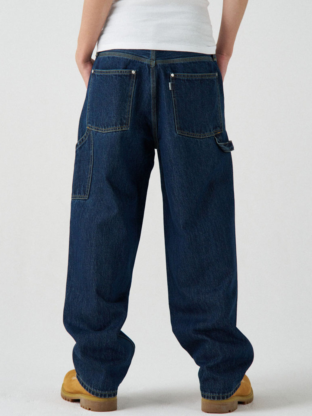 SILVERTAB™ バギーカーペンター ダークインディゴ RINSE CRUSADER