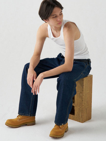 SILVERTAB™ バギーカーペンター ダークインディゴ RINSE CRUSADER