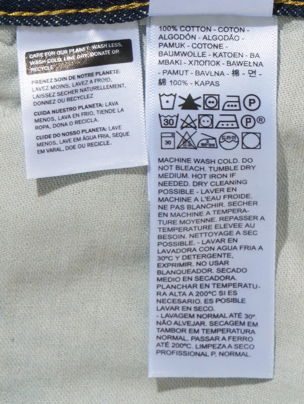 SILVERTAB™ バギーカーペンター ダークインディゴ RINSE CRUSADER