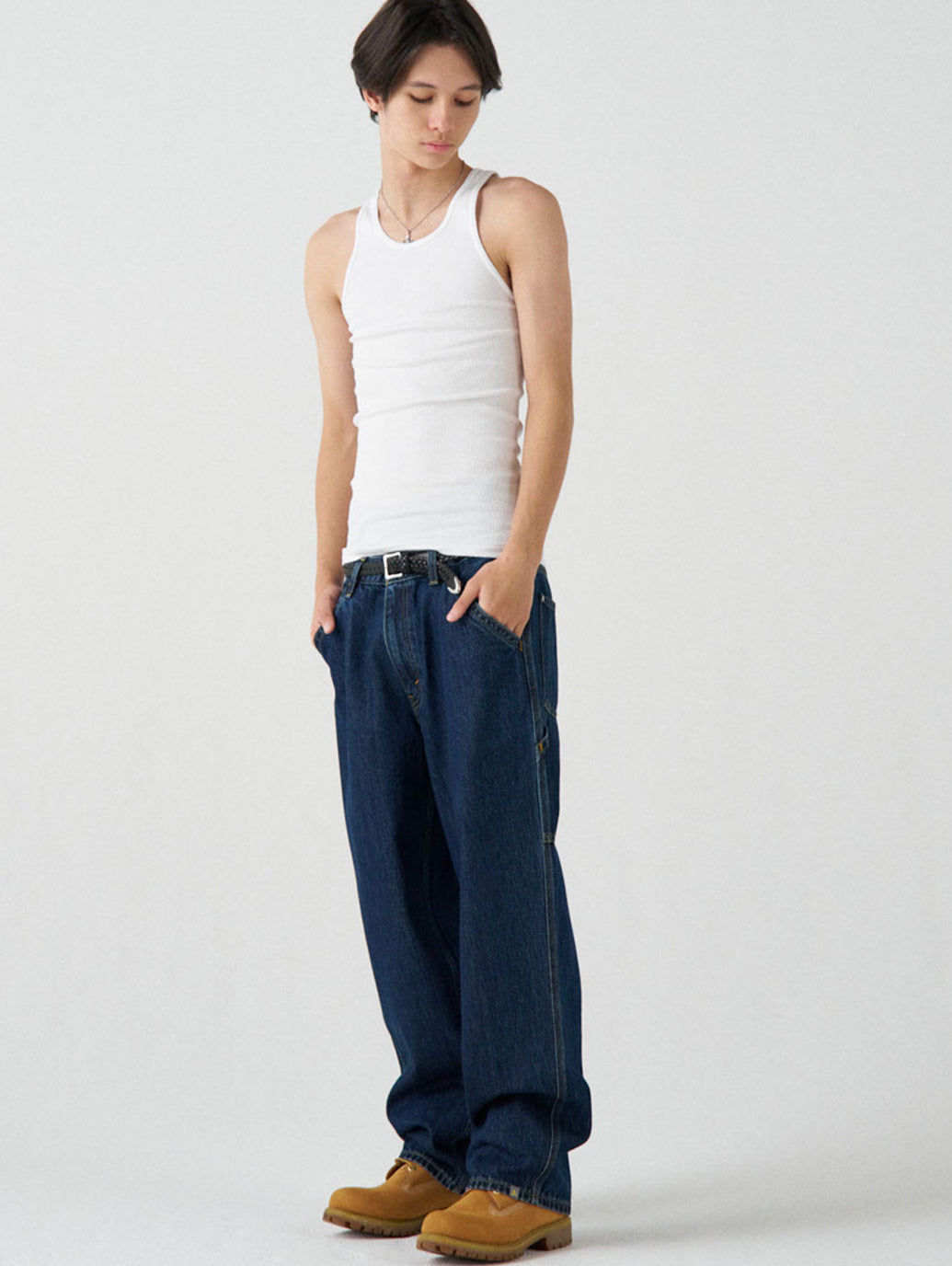 SILVERTAB™ バギーカーペンター ダークインディゴ RINSE CRUSADER