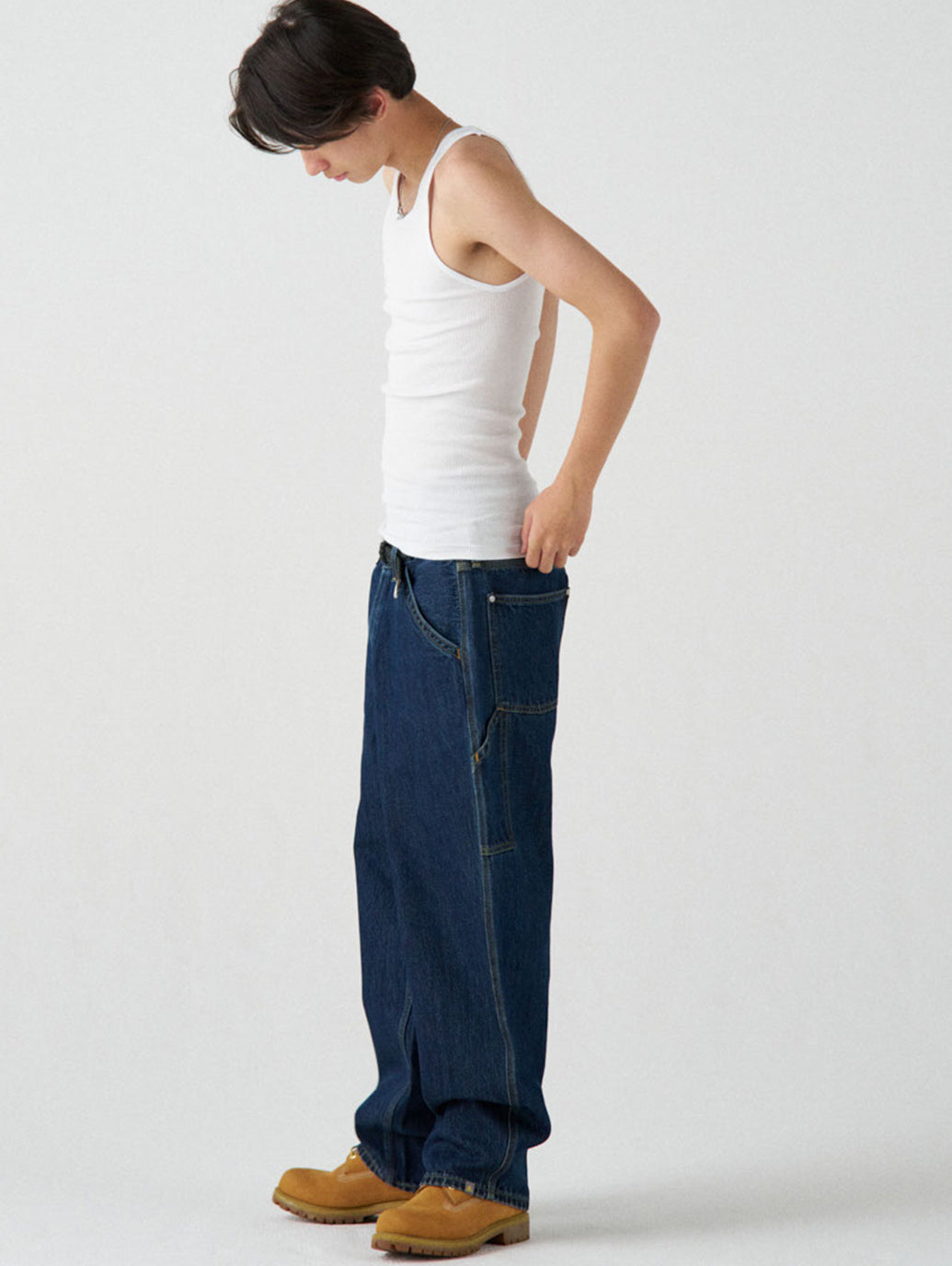 SILVERTAB™ バギーカーペンター ダークインディゴ RINSE CRUSADER