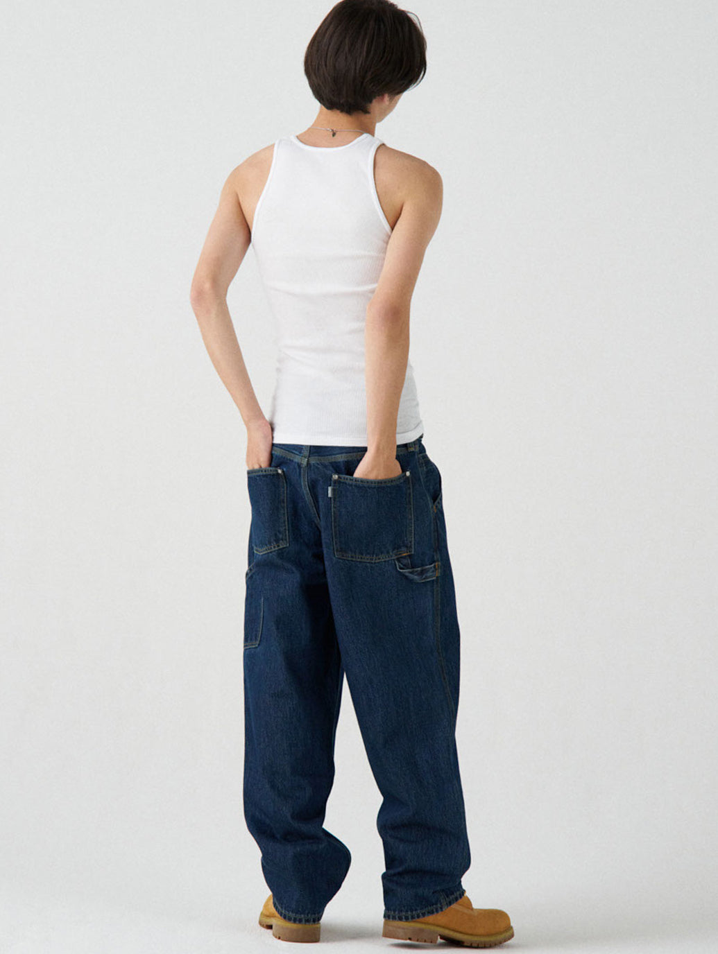 SILVERTAB™ バギーカーペンター ダークインディゴ RINSE CRUSADER