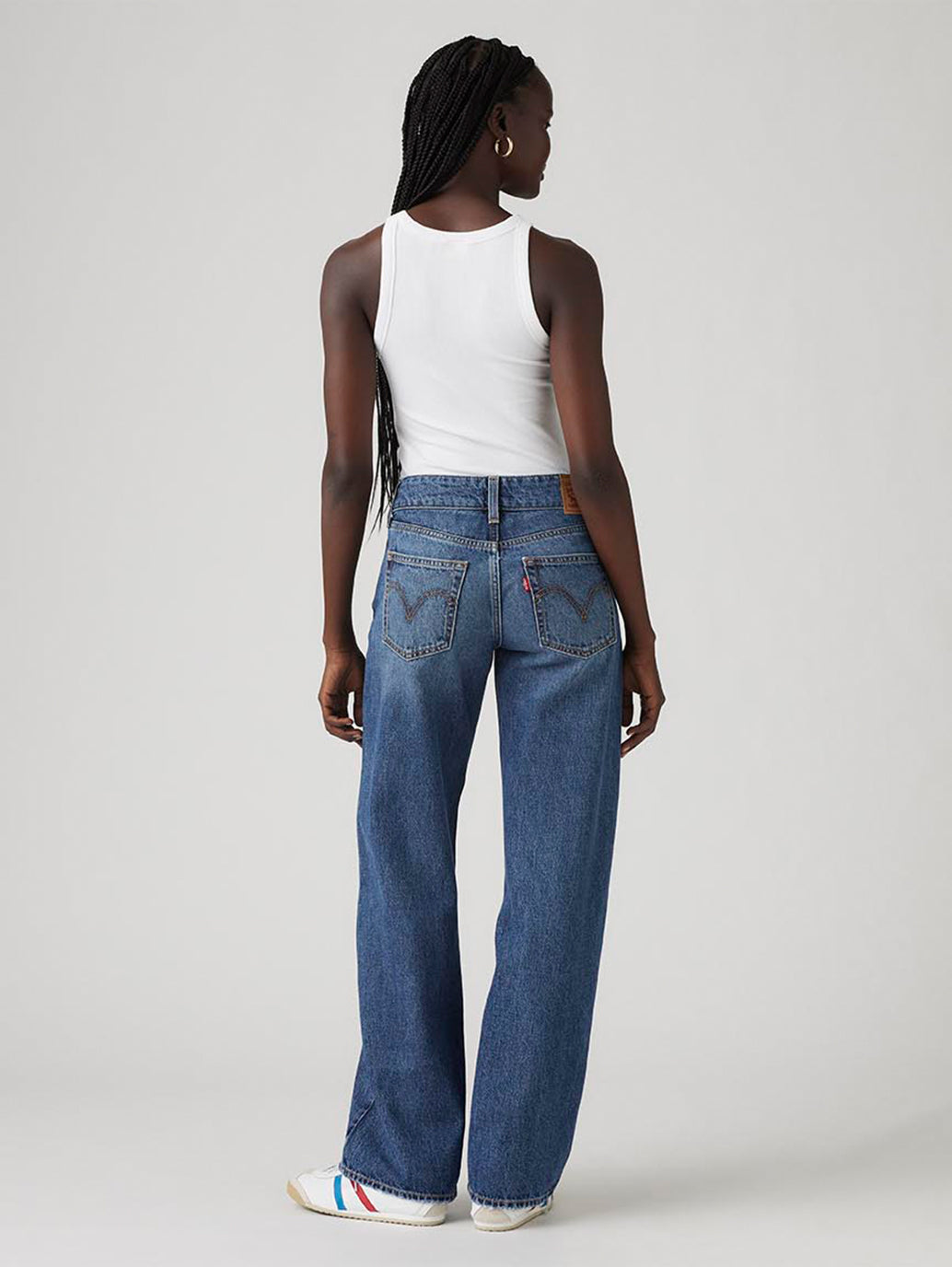 SUPERLOW ルーズ ジーンズ ダークインディゴ