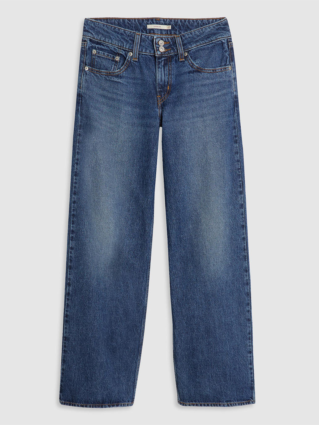 SUPERLOW ルーズ ジーンズ ダークインディゴ