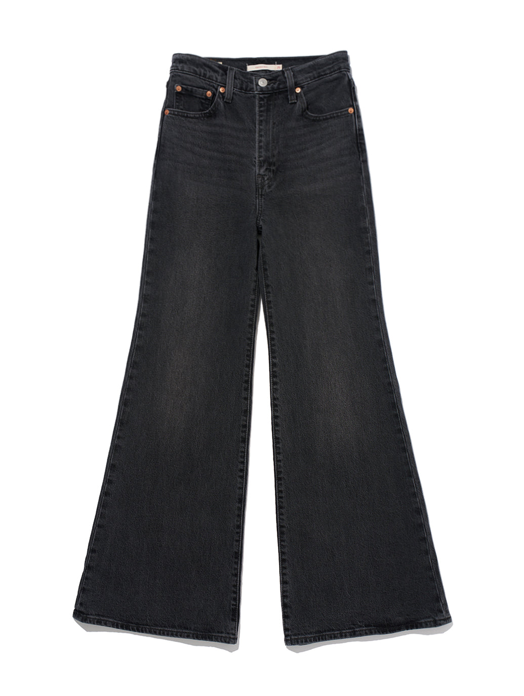 RIBCAGE BELLS ジーンズ ブラック