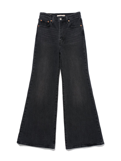 RIBCAGE BELLS ジーンズ ブラック