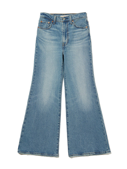 RIBCAGE BELLS ジーンズ ミディアムインディゴ