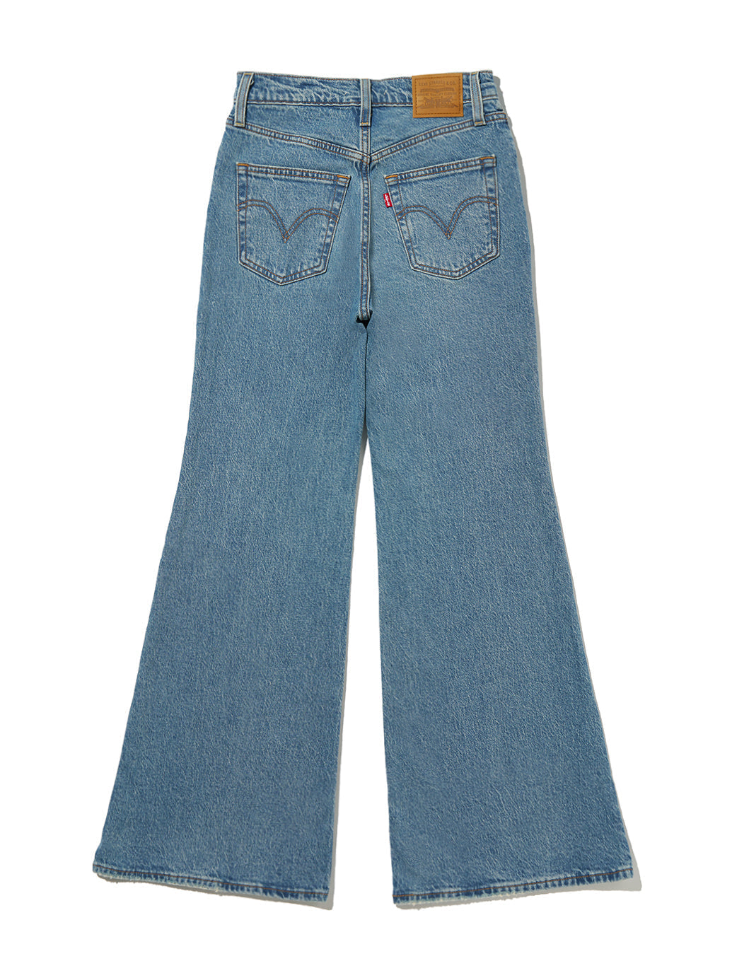 RIBCAGE BELLS ジーンズ ミディアムインディゴ