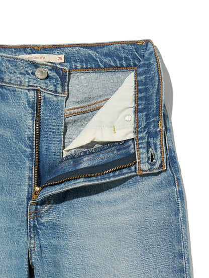 RIBCAGE BELLS ジーンズ ミディアムインディゴ