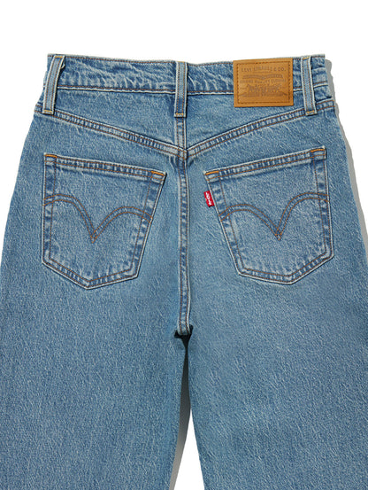 RIBCAGE BELLS ジーンズ ミディアムインディゴ