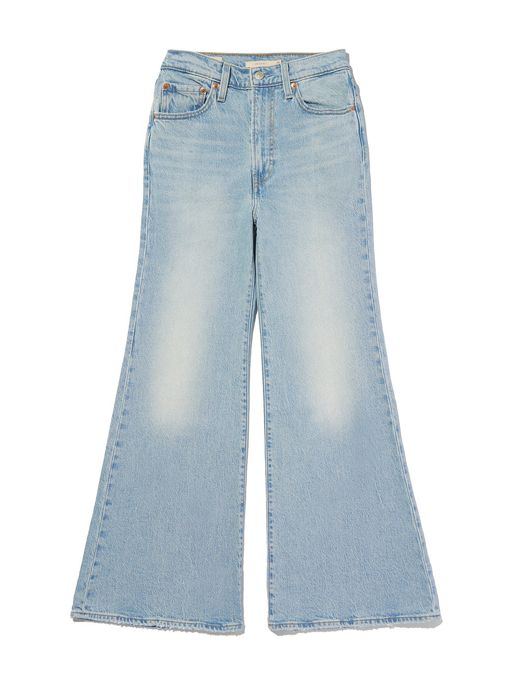 RIBCAGE BELLS ジーンズ ミディアムインディゴ