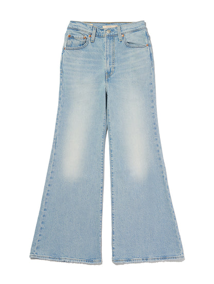 RIBCAGE BELLS ジーンズ ミディアムインディゴ