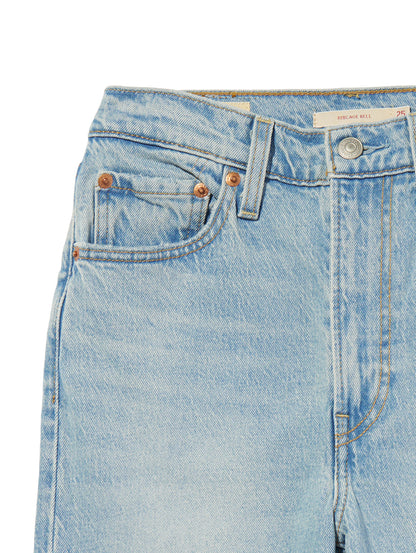 RIBCAGE BELLS ジーンズ ミディアムインディゴ