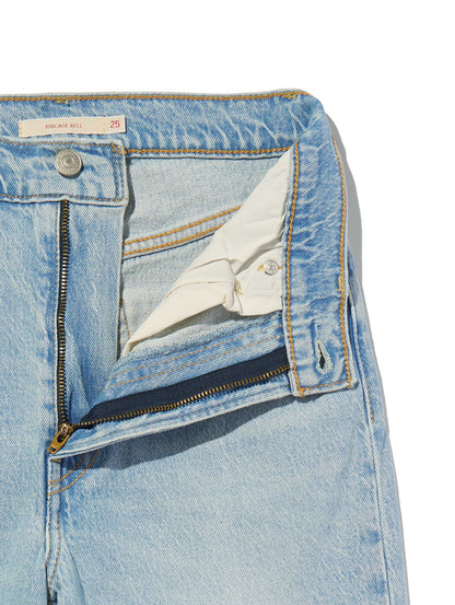 RIBCAGE BELLS ジーンズ ミディアムインディゴ