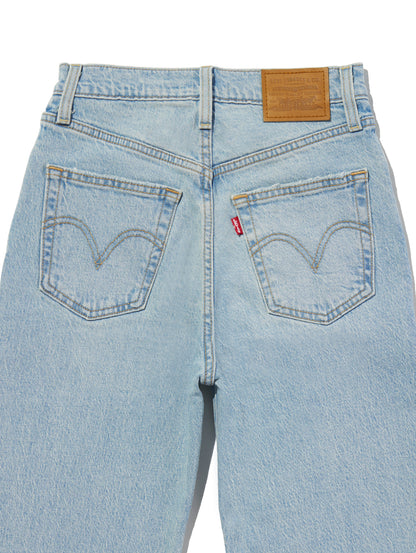 RIBCAGE BELLS ジーンズ ミディアムインディゴ