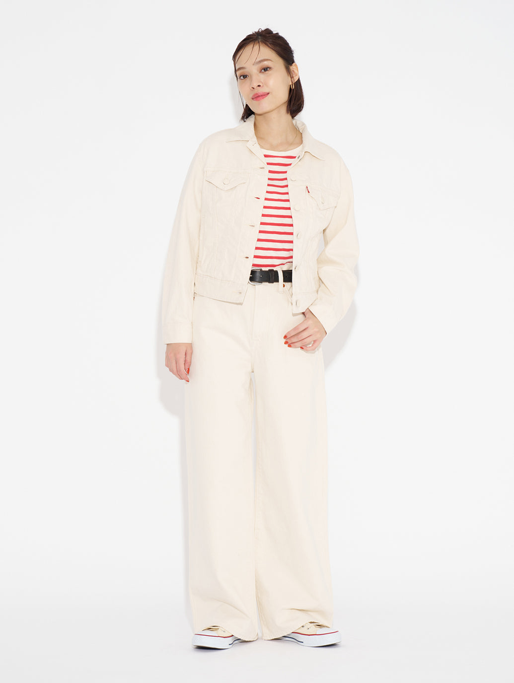 WELLTHREAD® トラッカージャケット ホワイト DWN TO EARTH