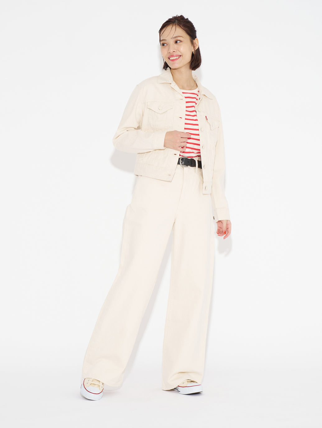 WELLTHREAD® トラッカージャケット ホワイト DWN TO EARTH