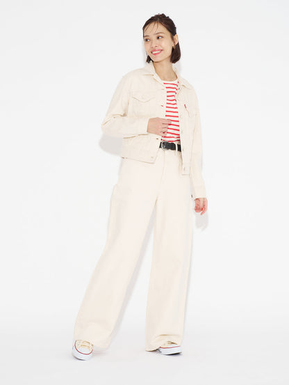 WELLTHREAD® トラッカージャケット ホワイト DWN TO EARTH