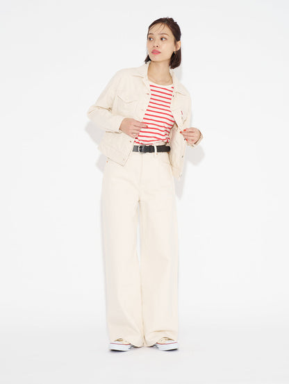 WELLTHREAD® トラッカージャケット ホワイト DWN TO EARTH