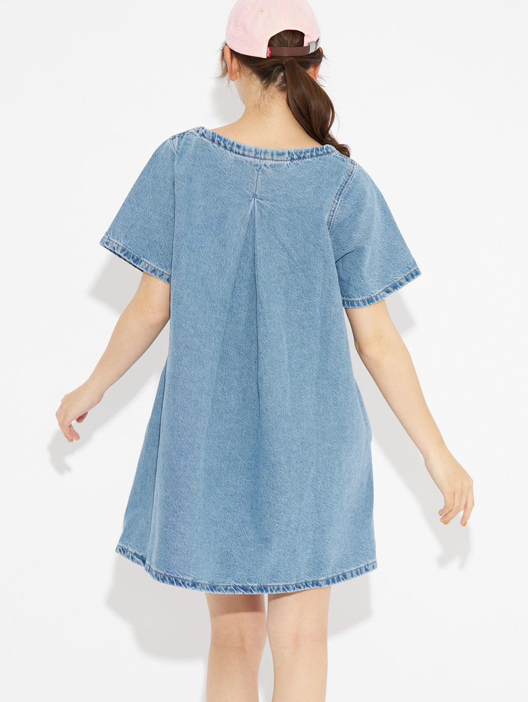 WELLTHREAD® WILDFLOWER ワンピース インディゴ WILD BLOOMER