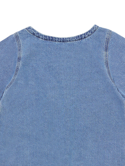 WELLTHREAD® WILDFLOWER ワンピース インディゴ WILD BLOOMER