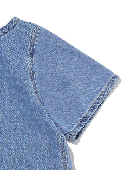 WELLTHREAD® WILDFLOWER ワンピース インディゴ WILD BLOOMER