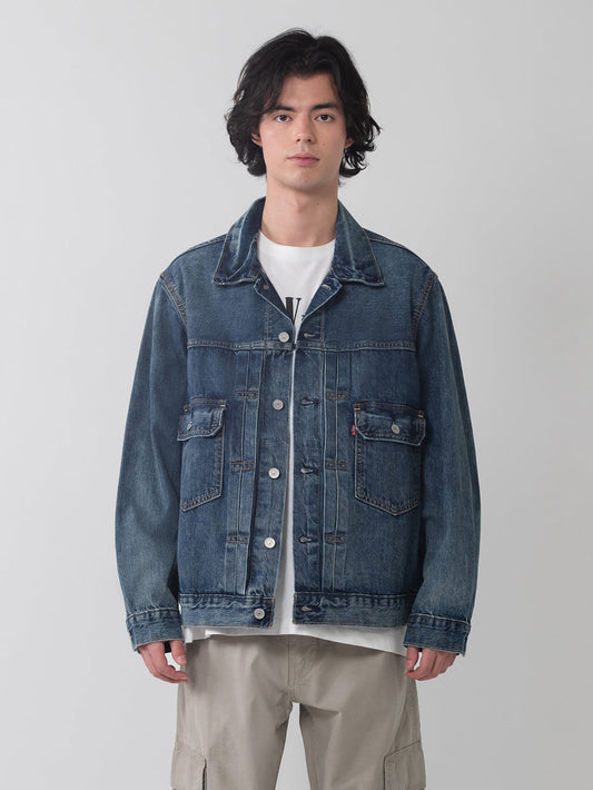 TYPE II トラッカージャケット ミディアムインディゴ