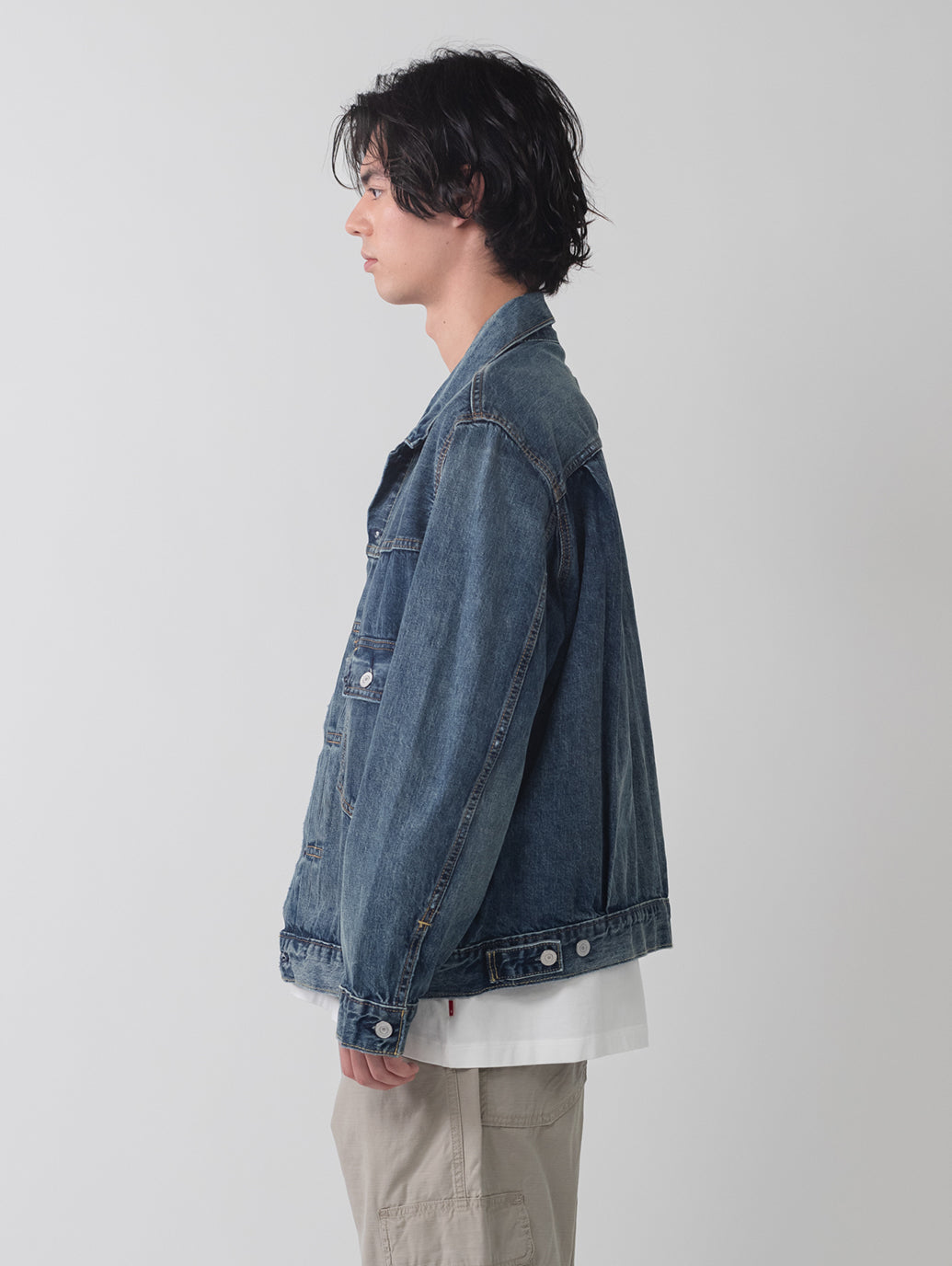 TYPE II トラッカージャケット ミディアムインディゴ