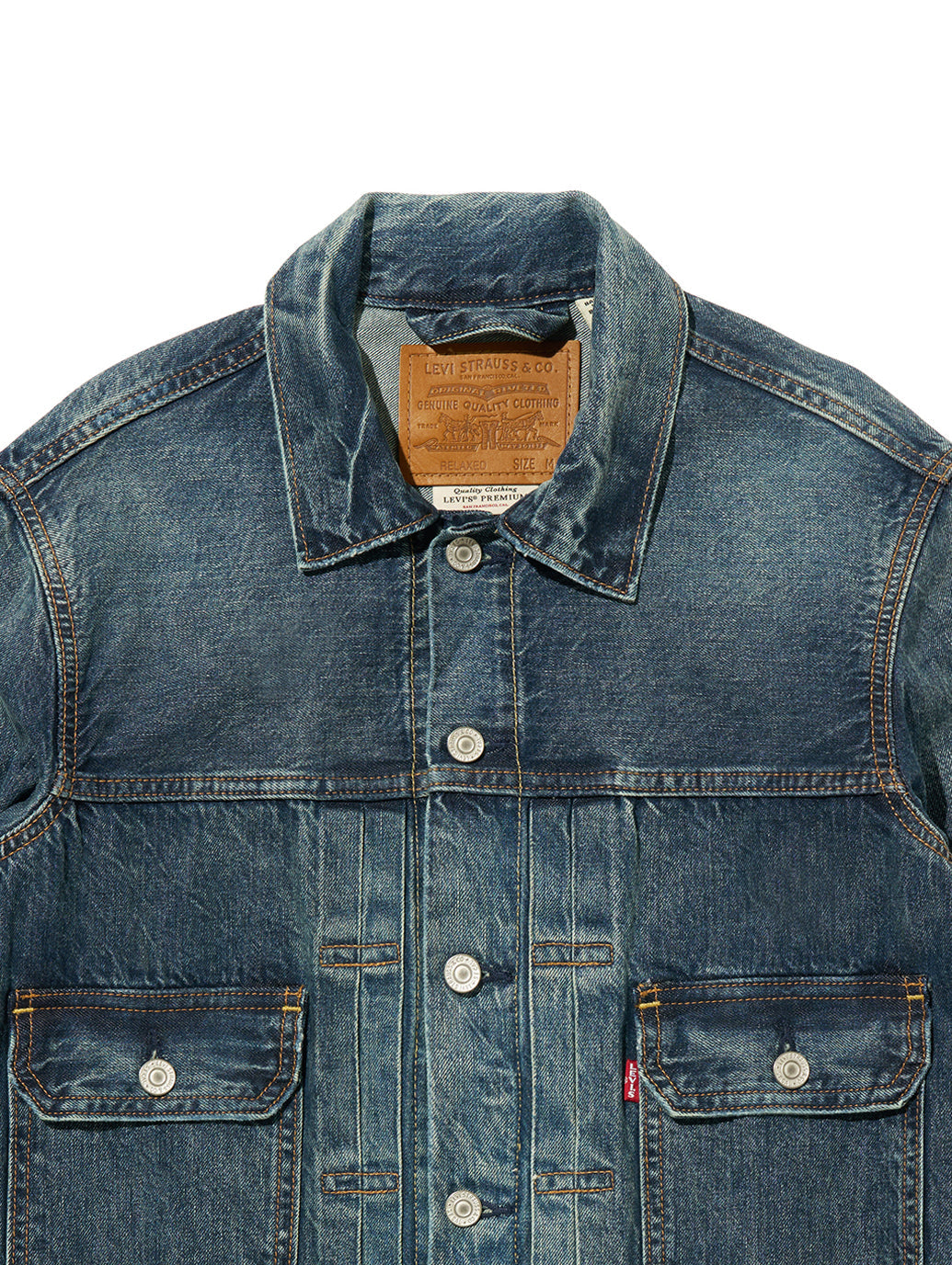 TYPE II トラッカージャケット ミディアムインディゴ