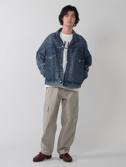 TYPE II トラッカージャケット ミディアムインディゴ