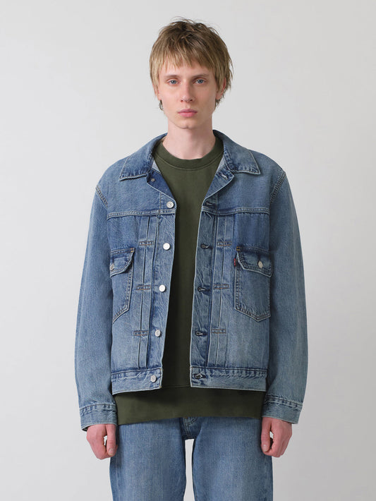 TYPE II トラッカージャケット ミディアムインディゴ