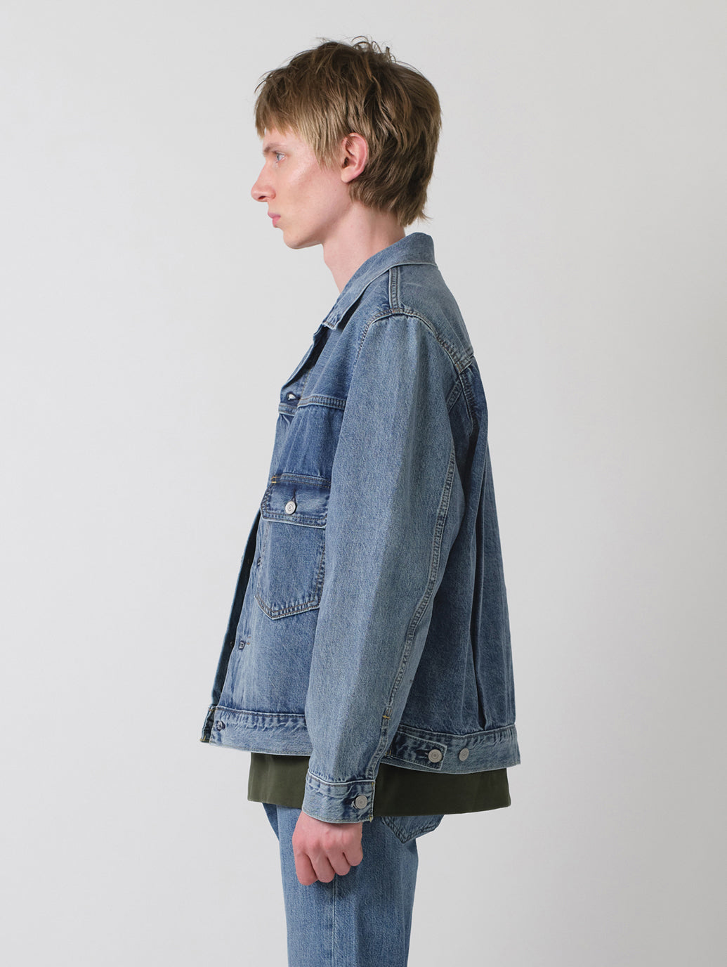 TYPE II トラッカージャケット ミディアムインディゴ